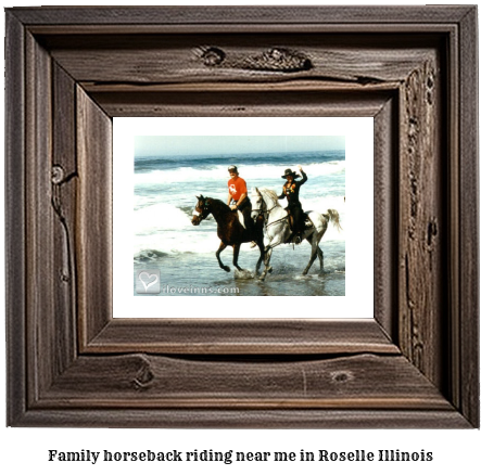 family horseback riding near me in Roselle, Illinois